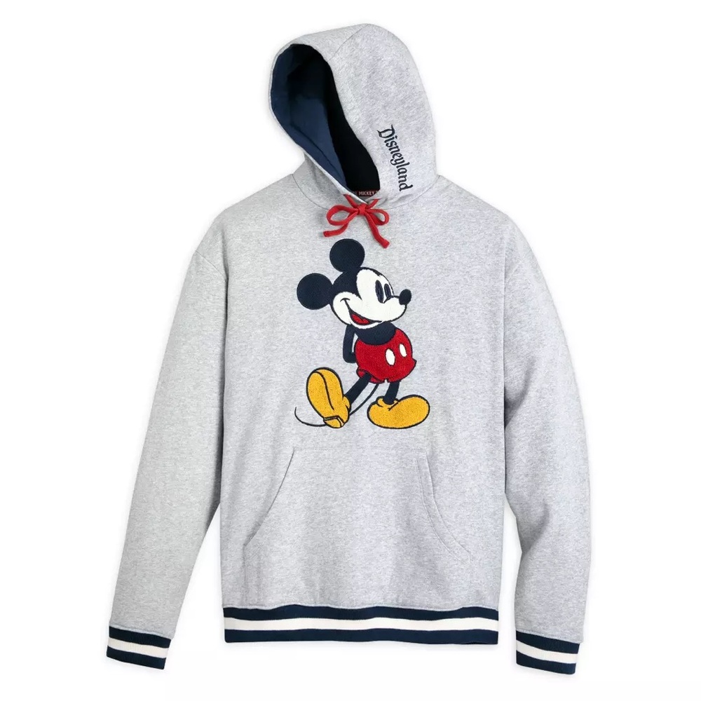 Mickey Mouse Classic Pullover Hoodie for Adults – Disneyland Size Small